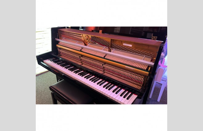 Young Chang Polished Ebony E108 Upright Piano, Immaculate Used - All Inclusive Premium Package (SN:1414048) - Image 6